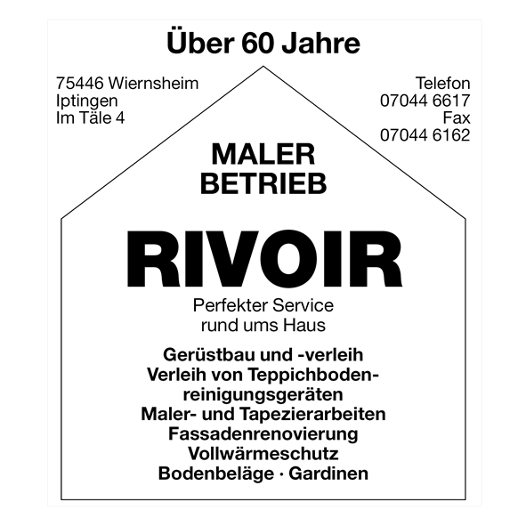 Malerbetrieb Riovor